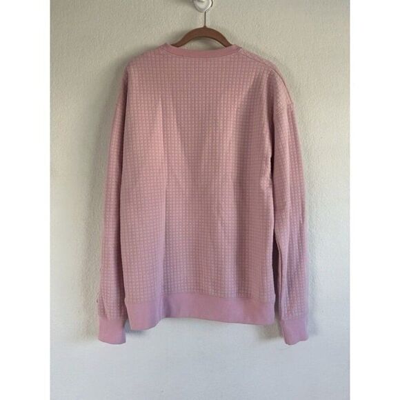 Sanrio BoxLunch Hello Kitty Pink Quilted Crewneck Sweater Pullover Size Small - Picture 3 of 11